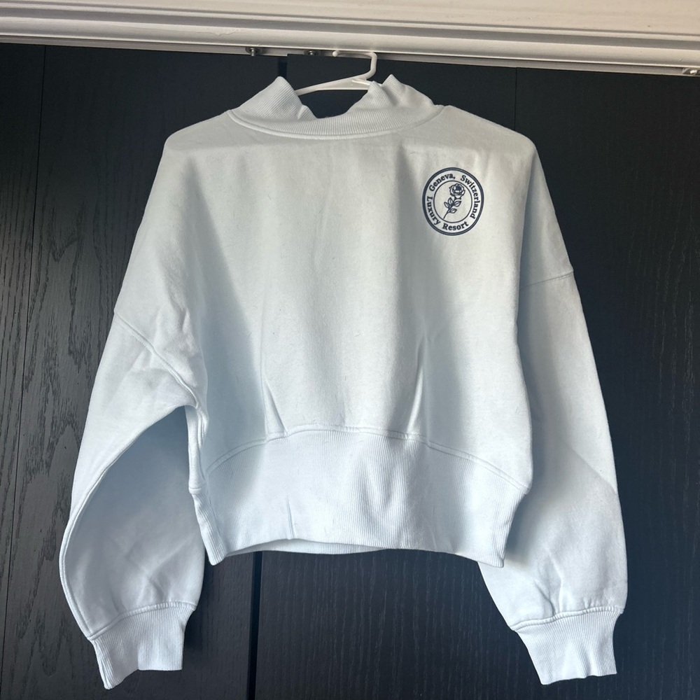 Girls Light Blue Sweatshirt